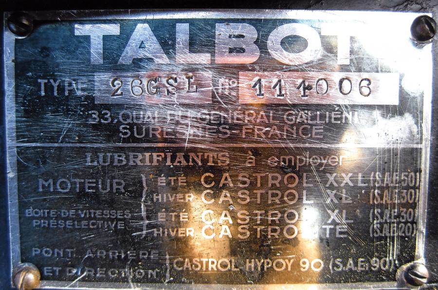 Talbot-Lago T26 Grand Sport Coupe 1954 года  (фото 7 из 10)